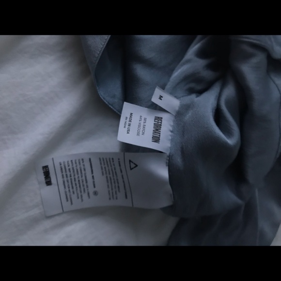 Reformation Satin Bomber Jacket - Picture 5 of 5